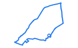 Route shape for Route 11 at Slough DTC