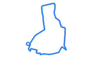Route shape for Route 12 at Slough DTC