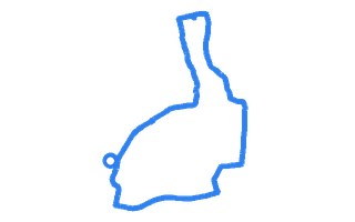 Route shape for Route 13 at Slough DTC