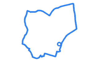 Route shape for Route 14 at Slough DTC