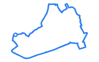 Route shape for Route 1 at South Shields DTC