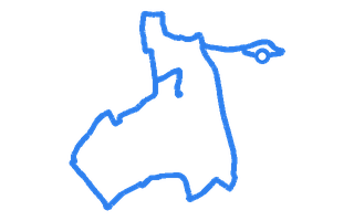 Route shape for Route 2 at South Shields DTC