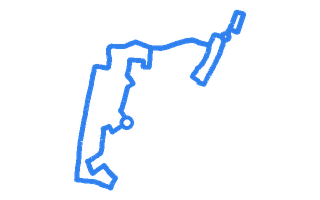 Route shape for Route 3 at Southall DTC