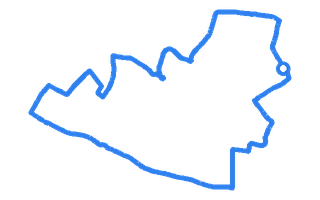 Route shape for Route 4 at Southall DTC