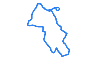 Route shape for Route 4 at Southampton (Forest Hills) DTC