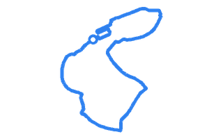 Route shape for Route 1 at Southampton (Maybush) DTC