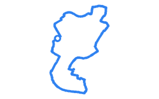 Route shape for Route 3 at Southampton (Maybush) DTC
