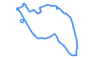 Route shape for Route 8 (NEW) at Southampton (Maybush) DTC