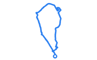 Route shape for Route 9 at Southampton (Maybush) DTC