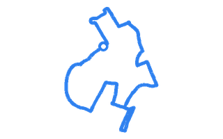 Route shape for Route 10 at Southampton (Maybush) DTC