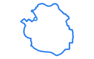 Route shape for Route 13 at Southampton (Maybush) DTC