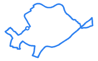 Route shape for Route 16 (NEW) at Southampton (Maybush) DTC