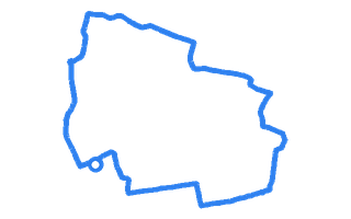 Route shape for Route 2 at Southend-on-Sea DTC