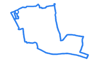 Route shape for Route 5 at Southend-on-Sea DTC
