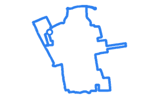 Route shape for Route 9 at Southend-on-Sea DTC