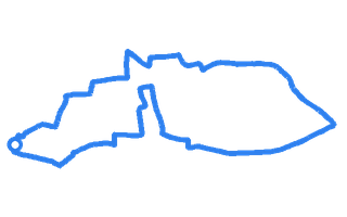 Route shape for Route 3 at St Albans DTC