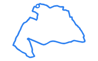Route shape for Route 9 at St Albans DTC
