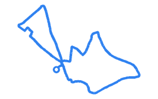 Route shape for Route 3 (NEW) at Stafford DTC