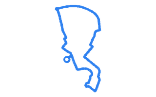 Route shape for Route 7 at Stafford DTC