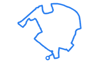 Route shape for Route 8 at Stafford DTC