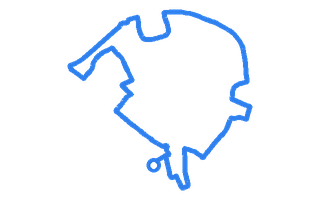 Route shape for Route 10 (NEW) at Stafford DTC