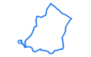 Route shape for Route 13 at Stafford DTC
