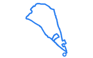 Route shape for Route 16 (NEW) at Stafford DTC