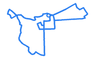 Route shape for Route 2 at Stanraer DTC