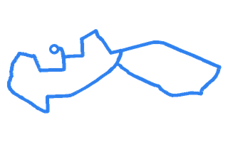 Route shape for Route 9 at Stanraer DTC
