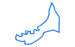 Route shape for Route 11 at Stanraer DTC