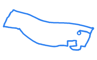 Route shape for Route 3 at Steeton DTC