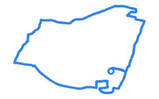 Route shape for Route 6 at Steeton DTC