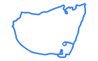 Route shape for Route 7 at Steeton DTC