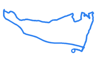 Route shape for Route 8 at Steeton DTC