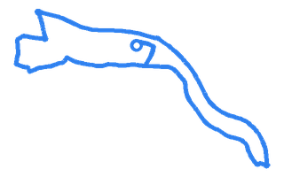 Route shape for Route 11 at Steeton DTC