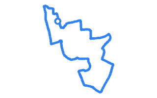 Route shape for Route 18 at Stevenage DTC