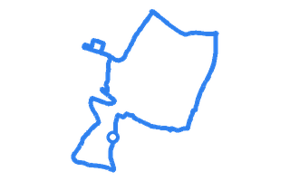 Route shape for Route 7 at Stirling DTC