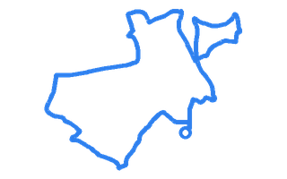 Route shape for Route 10 at Stirling DTC