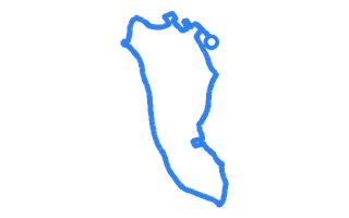 Route shape for Route 1 at Stoke-On-Trent (Cobridge) DTC