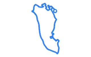 Route shape for Route 5 at Stoke-On-Trent (Cobridge) DTC