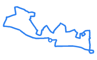 Route shape for Route 7 at Sunderland DTC