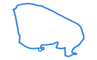 Route shape for Route 10 at Sunderland DTC