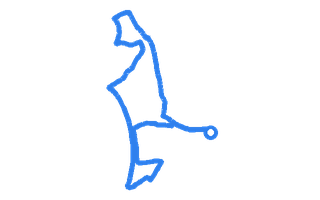 Route shape for Route 18 (NEW) at Sunderland DTC