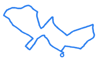 Route shape for Route 3 at Sutton-In-Ashfield DTC