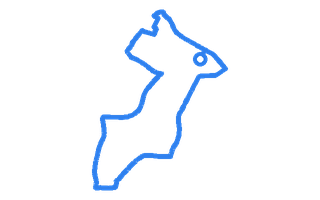 Route shape for Route 8 at Sutton-In-Ashfield DTC