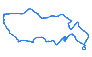 Route shape for Route 10 at Sutton-In-Ashfield DTC