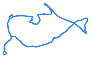 Route shape for Route 3 at Swindon DTC