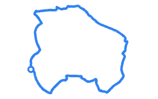 Route shape for Route 8 at Swindon DTC