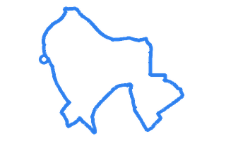 Route shape for Route 19 (NEW) at Swindon DTC
