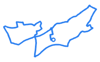Route shape for Route 3 at Taunton DTC